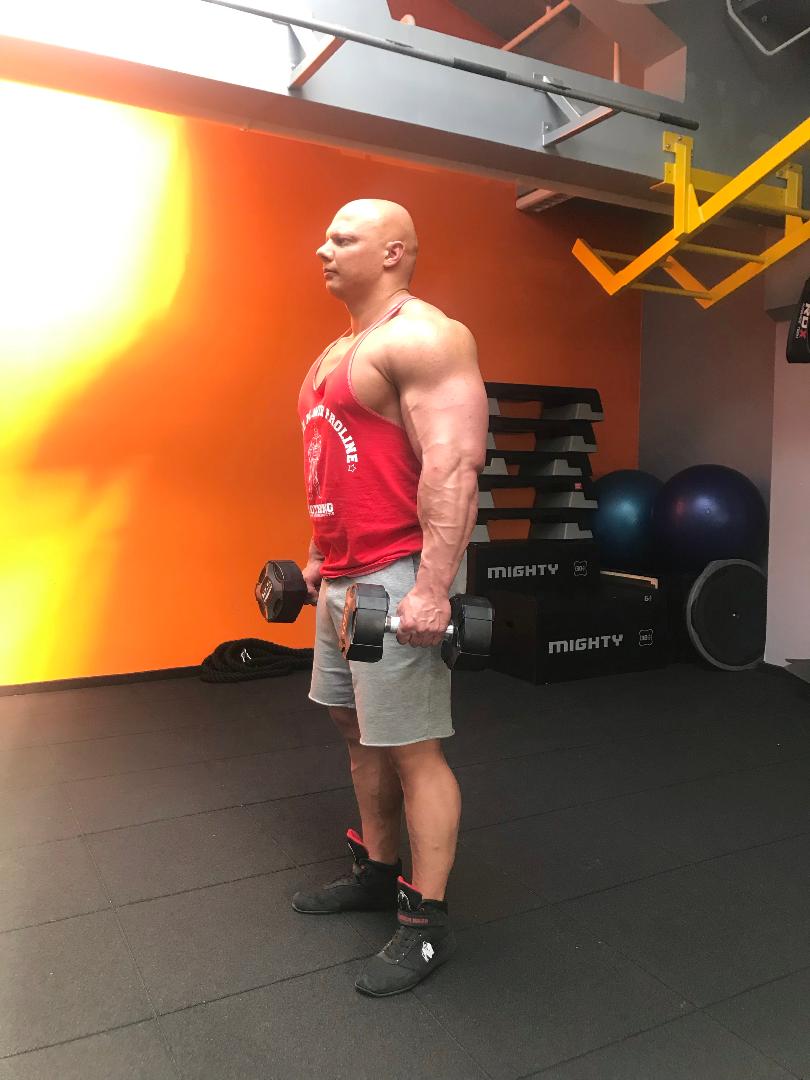 Bicepsas Rankų lenkimas pradžia